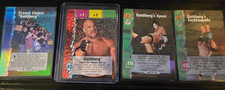 2000 WCW Nitro LOT: TCG Bill Goldberg Lot Foil+ 3x Rare Moves.  NWO Wizards CCG. picture