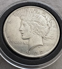 1922 P US Peace Dollar, 90% SILVER, Fast Shipping picture