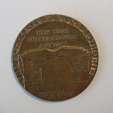 1948 New York International Airport Dedication Medal So Called Dollar HK-499 picture