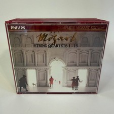 Mozart String Quartets Vol 12 Quartetto Italiano 8-CD Philips VG+ No Box/Booklet picture