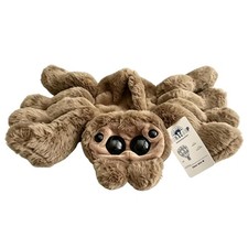 2026 Halloween Jumping Spider Brown Plush UNSTUFFED NEW IN HAND picture