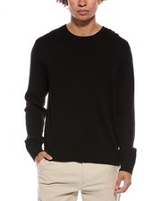 Theory Riland Crewneck Sweater Men's Black Xs picture