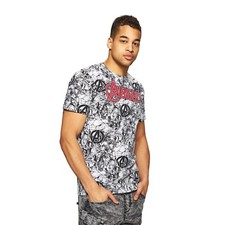 CROPP Marvel x Avengers Front and Back All Over Print Mens T Shirt SIZE Large picture