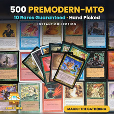 500 Vintage Magic the Gathering Cards Lot Premodern MTG Collection 1994-2003 picture