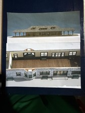 Micro-Scale Models Reading Passenger Station #133 HO Scale Craftsman Kit Rare picture