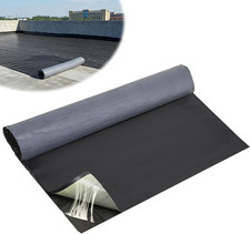 50 Mil EPDM Rubber Roofing Materials Roll 39 in X 9.8 Ft picture