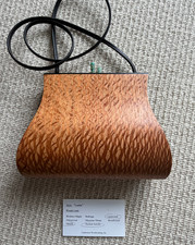 Title Rare Vintage Hammill Diebolt Wood Purse Handbag 