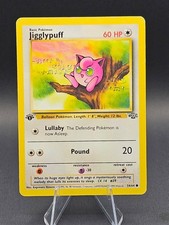 Pokémon TCG Vintage 1999 Jigglypuff 1st Edition Common Jungle Set 54/64 MP picture