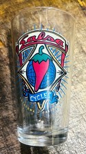 Vintage Salsa Cycles Glass Tumbler Bike Cycling Collectible 1998 USA - MINT picture
