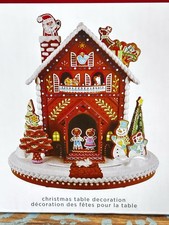 2021 HALLMARK Keepsake DECK THE GINGERBREAD HOUSE Light & Sound New In Box picture