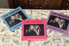 Madonna and Kylie Minogue Love Sensation 3 CD Singles US AU UK Editions MINT New picture