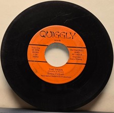 Erving Forbush The Train/Sally Funky Monday 1972 7” 45 Quiggly VG OHIO Hard Rock picture