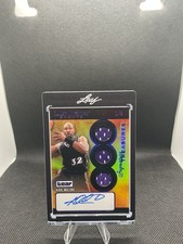 2026 Leaf Ultimate Sports Karl Malone Patch Auto 1/8 picture