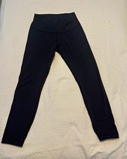 lululemon Navy Blue High-Rise Full-Length Leggings – Never Worn picture