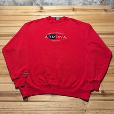 Vintage 90s University of Arizona Wildcats NCAA Embroidered Sweatshirt USA - XL picture