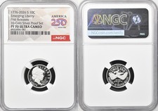 2026 S Silver Emerging Liberty 10C NGC PF70 Ultra Cameo First Releases IN HAND picture