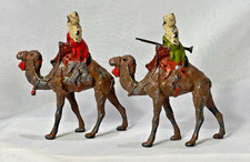 Britains LTD Arab Bedouin Warriors Lead Toys Figuirnes W/Camels Made in England picture
