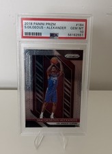 2018-19 Panini Prizm - Shai Gilgeous-Alexander #184 (RC) PSA 10 picture