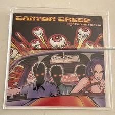 Canyon Creep Hijack The World CD Album 2001 2000s Plastic Slipcover Promo picture