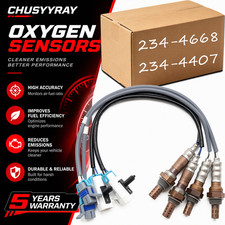 4PCS Oxygen O2 Sensors For 2014-2018 Chevrolet Silverado 1500 4.3L 5.3L 6.2L picture