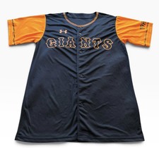 TOKYO YOMIURI GIANTS BASEBALL JERSEY  Medium - Black-  Official Promo Gift picture