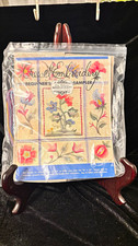 Elsa Williams Needlecraft Creations Crewel Beginner Sampler Kit KC 204 Floral picture