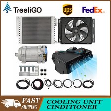 Treeligo 12V Electric Cooling Universal Underdash Air Conditioner Auto A/C USA picture