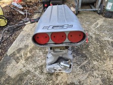 BBC Elderbrock TR2X with 2 Holley 600CFM and Mr Gasket Bird Catcher picture