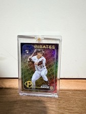 Topps Henry Davis 2024 #295 ULTRA RARE Watering Can 2/5 Rookie Card + Base Card picture