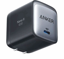 Anker Nano II 65W GaN II Fast Charge 1-Port USB-C Wall Charger Plug-In Black picture