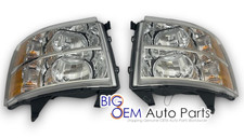 OEM new 2007-2013 Chevrolet Silverado Front RH LH Headlight / Park Lamp Pair Set picture