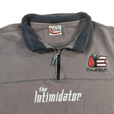 Vtg 90's Dale Earnhardt The Intimidator 1/4 Zip Pullover Men's Sz XL Chase  picture