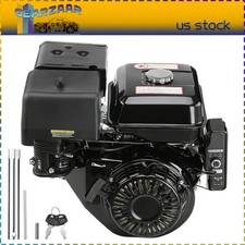 15HP 420cc Gasoline - Electric Start Engine Motor Horizontal 4 Stroke Rototiller picture