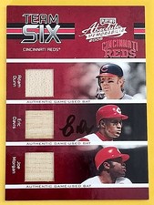 2005 Absolute Team 6 JOE MORGAN ERIC DAVIS DUNN O'NEIL PENA ENCARNACION GU Reds picture
