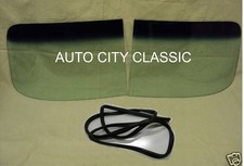 1949 1950 1951 1952 Chevrolet Windshield Glass Cpe Sedan 2 Piece Gasket w/Chrm picture