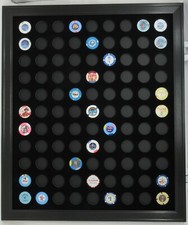 99 CASINO POKER CHIPS (NOT INCLUDED) WALL DISPLAY PICTURE FRAME 20