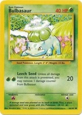 Bulbasaur 044/102 Base Set Pokemon picture