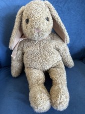 Ty Classic Plush 24 Inch Curly Bunny Beige Rabbit Handmade Stuffed Animal Korea picture