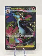 Mega Charizard EX 109/094 Secret Rare Full Art Holo English 2014 picture