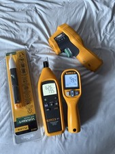 Collection of Fluke HVAC/R and Electrical Diagnostic Testing Instruments. picture