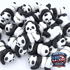 Lot 20 Articulated Panda Toy Mini 3D Printed Bear Fidget Desk Pet Animal - 2.2
