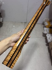 AAAA 24Fret Headless Guitar Neck 5-Piece roasted Flamed Maple Neck part picture