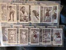 1939 Churchman's Kings of Speed Near Set 49 /50 Mid Grade With Hughes Nurmi Etc picture