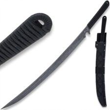 Black Ronin Black Combat Wakizashi Sword | Injection Molded Sheath | Length 27