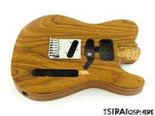 Fender Ltd American Ultra II Tele BODY & HARDWARE Telecaster Roasted Ash Natural picture