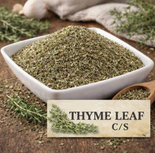 Thyme Leaf C/S Cut & Sifted Thymus vulgaris Dried Herb Tea Bulk USA Ship picture