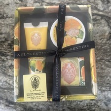 La Florentina Hand Care 3Piece Gift Set: 3.4oz Scrub 2.5oz Hand Cream 3.7oz Soap picture