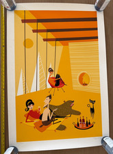 Shag Art Print Mellow Bacchnal picture
