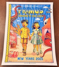 Zoltron Primus Poster NYE 2025 Fox Theater Oakland CA S/# 150 Signed Art Print picture
