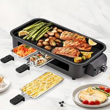 Smokeless Electric Grill | Indoor Grill with Removable Non-Stick Plate, 1700W, P picture